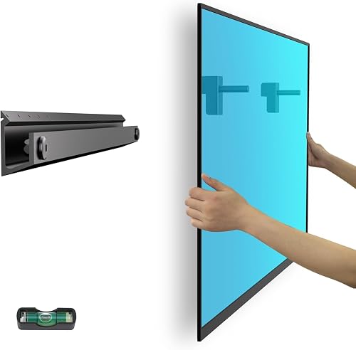 テレビ壁掛け賃貸金具 22-55インチ対応 乾式壁 薄型